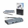 Convertidor USB C  en  Docking Station   Delcom UVYL Docking Station USB C Hub USB Tipo C Dock  en  Multi Puerto USB C con HUB tipo  en 