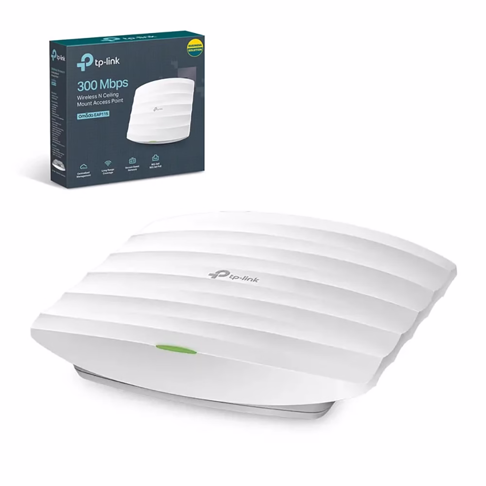 EAP115 Access Point de 300Mbps TP Link____ HD Multimedia PERU SAC EAP Access Point de Mbps TP Link para Montaje en Techo con PoE EAP | Access Point para Montaje en Techo PoE | TP Link Punto de Acceso Inalámbrico N a Mbps con Montaje de Techo Access Point para Hoteles con Soporte PoE af