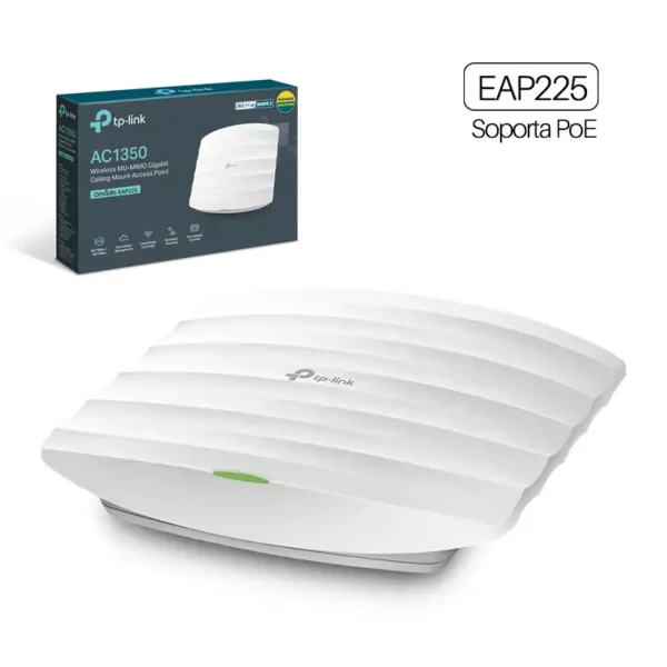 EAP225 Access Point de Doble Banda AC1350 Gigabit TP-Link - OMADA