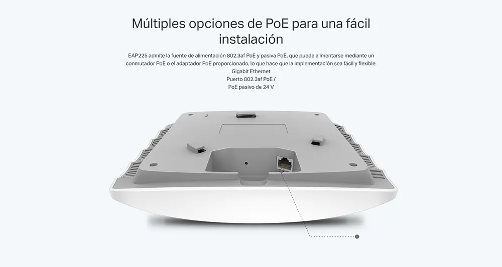 EAP225 Access Point de Doble Banda AC1350 Gigabit TP-Link - OMADA