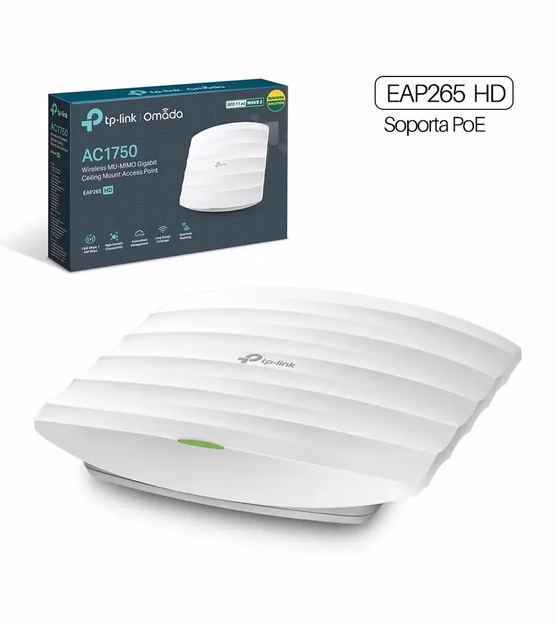EAP HD Access Point Gigabit Empresarial AC de Doble Banda TP Link