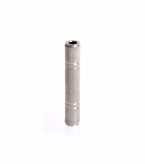 Unión Plug Jack 1/4" Monoaural de 6.35mm Metálico - High Full Max ZZ-A1076MT
