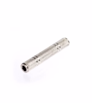 Unión Plug Jack 1/4" Monoaural de 6.35mm Metálico - High Full Max ZZ-A1076MT