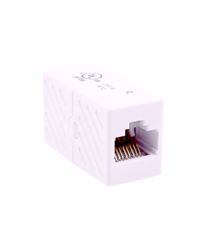 Empalme RJ Cat Dixon JEA C WH | Acoplador de RED Cat | Unión para Conector RJ Cat
