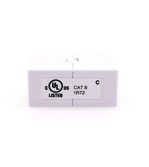 Empalme RJ45 Cat6 Dixon JE315A-C6-WH | Acoplador de RED Cat6 | Unión para Conector RJ45 Cat6