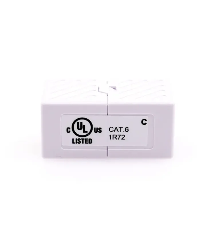Empalme RJ45 Cat6 Dixon JE315A-C6-WH | Acoplador de RED Cat6 | Unión para Conector RJ45 Cat6