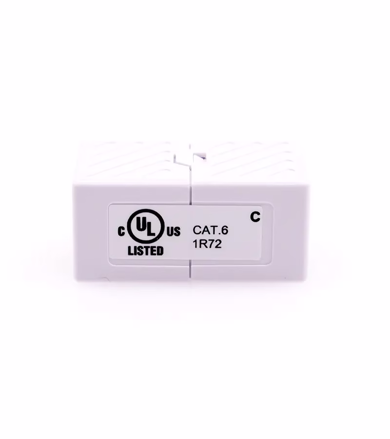 Empalme RJ Cat Dixon JEA C WH | Acoplador de RED Cat | Unión para Conector RJ Cat