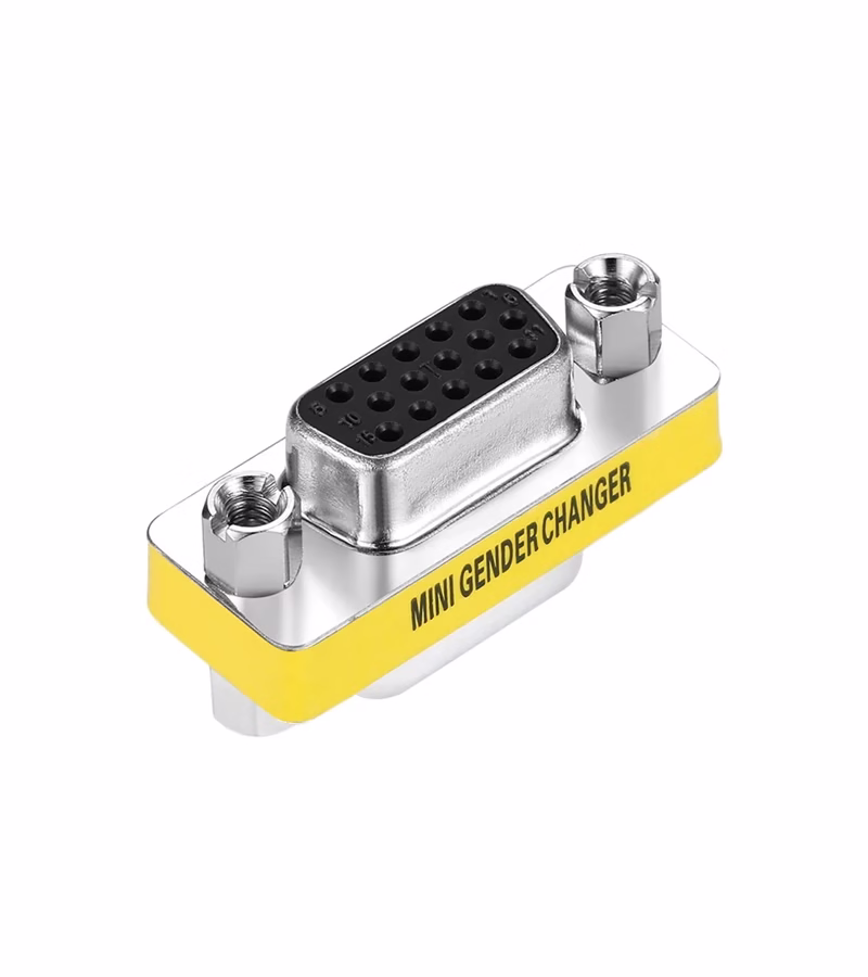 Adaptador Empalme VGA hembra a Hembra Unión VGA DB Acoplador VGA Hembra a Hembra
