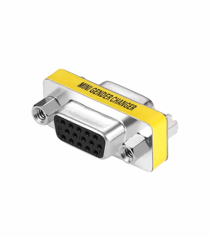 Adaptador Empalme VGA hembra a Hembra Unión VGA DB Acoplador VGA Hembra a Hembra