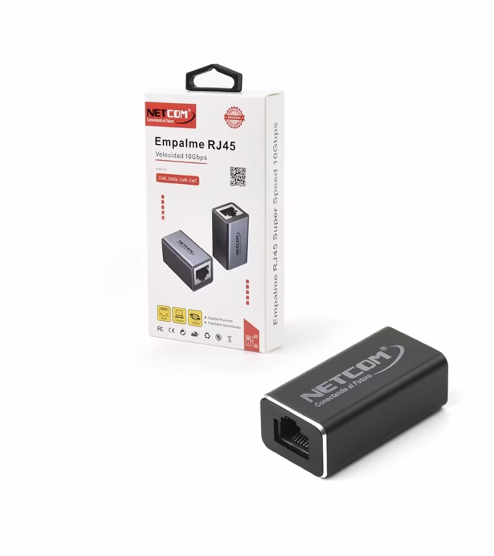 Empalme de RED RJ45 Cat6 Cat6A Netcom PE NW0082 HD Multimedia PERU SAC Empalme RJ45 Cat6Cat6A Netcom PE NW0082 | Extiende y Conecta tus Redes sin Pérdidas Empalme RJ CatCatA Netcom PE NW | Extiende y Conecta tus Redes sin Pérdidas Empalme RJ Cat CatA NETCOM Unión RJ CatA Cat Netcom PE NW HD Multimedia PERU SAC