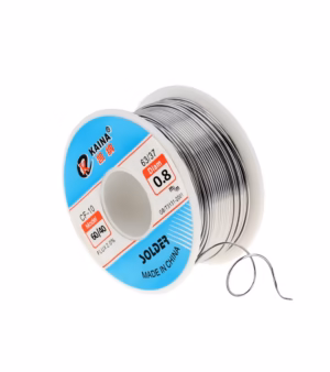 Estaño para Soldar KAINA CF-10 de 0.8mm con flux al 2% 60/40 Rollo de Estaño de 0.8mm para Soldadura de placas - Kaina CF-10