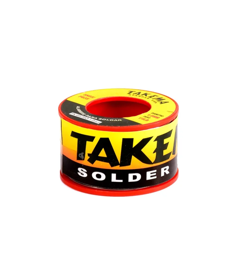 Estaño para Soldar TAKEMA TK-65-35D de 1.0mm con flux 60/40