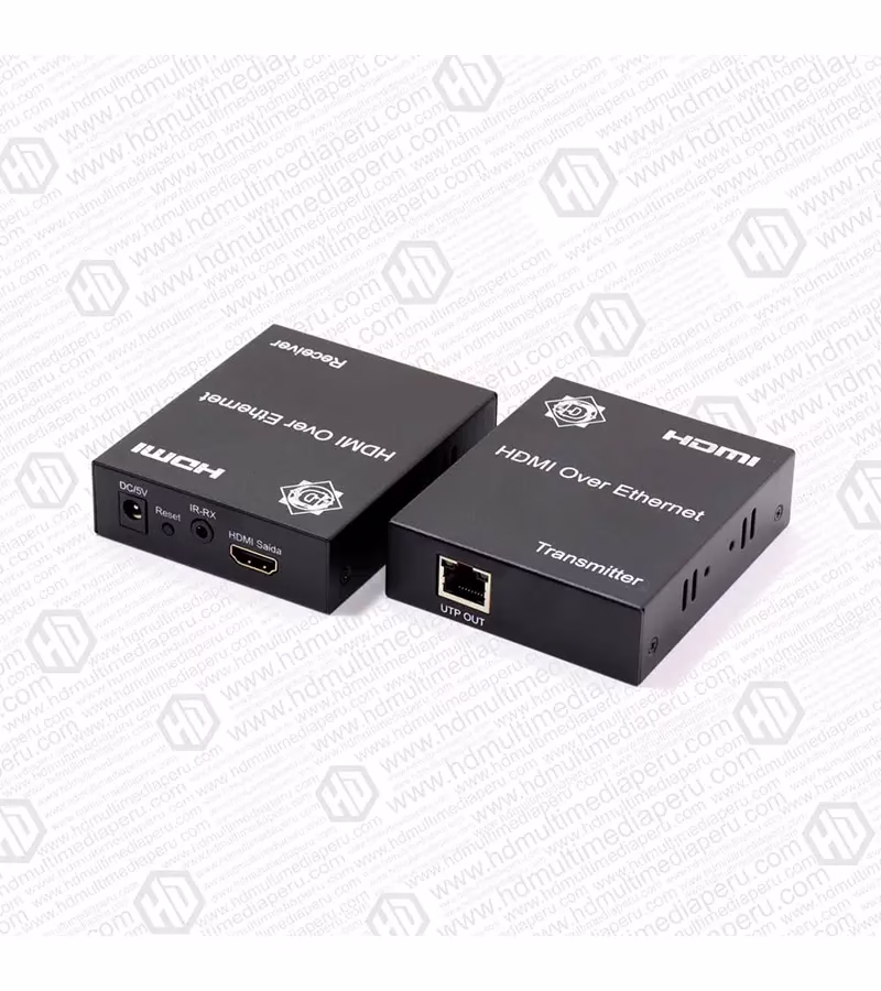 Extender HDMI de  metros por Cable de RED Cate   cat Delcom DEXT Extender HDMI  Metros por UTP Cate  Cat DELCOM DEXT p en HD Multimedia PERU SAC