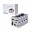Extender HDMI de  Metros por UTP RJ Dtech DT  Extensor HDMI M por Rj Cate Cat Cata Dtech DT  con cable Infrarrojo y video Loop Extensor HDMI de  Metros por Cable de Red UTP Dtech DT  Full HD a Larga Distancia