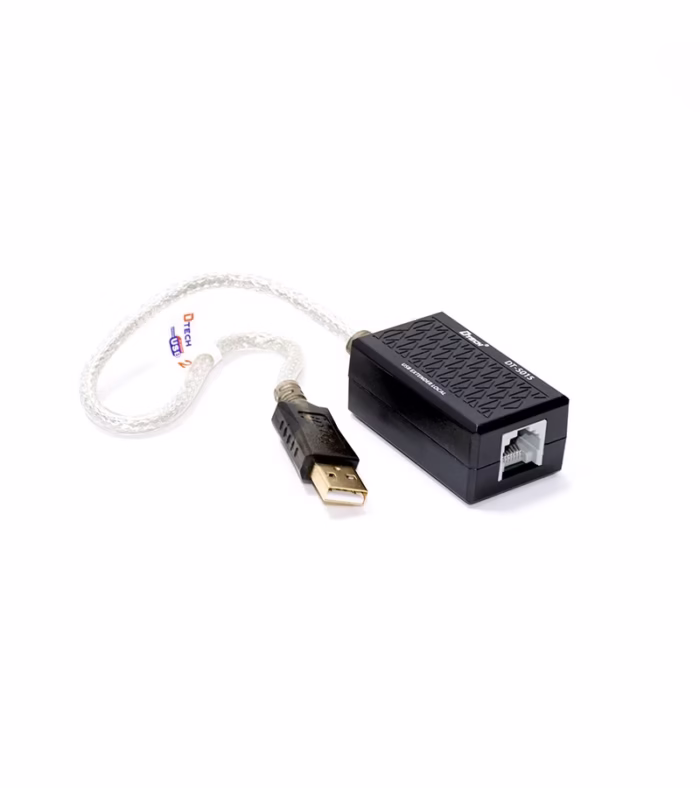 Extensor USB  por RJ Cate Cat hasta  metros Dtech GP DT