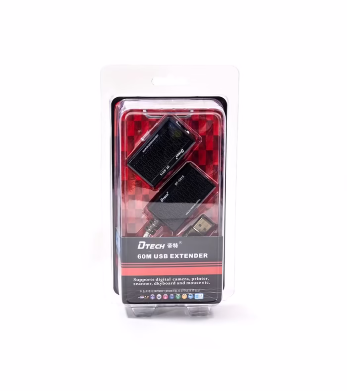 Extensor USB  por RJ Cate Cat hasta  metros Dtech GP DT