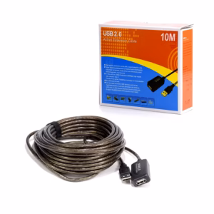 Extensión USB de 10 Metros con Booster Delcom DEUA010 Extensión USB 2.0 de 10 Metros - USB Activo Amplificado | 480mbps