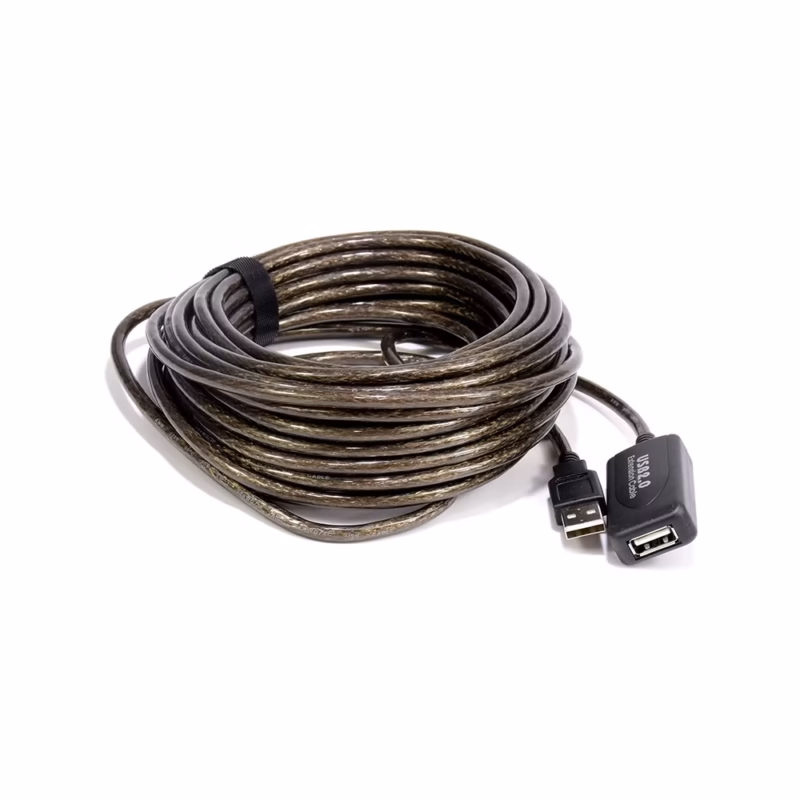 Delcom DEUA | Extensión USB de  Metros con Booster Amplificador