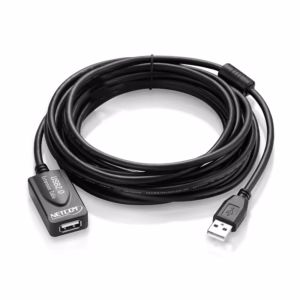 Cable Extensión USB 2.0 de 10 Metros con Booster Amplificador Netcom PE-UA0310