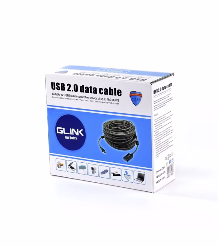 Extensión USB de M con Booster Amplificador Glink GL M Extensión USB  Glink  Metros con Booster modelo GL  M en HD Multimedia PERU SAC