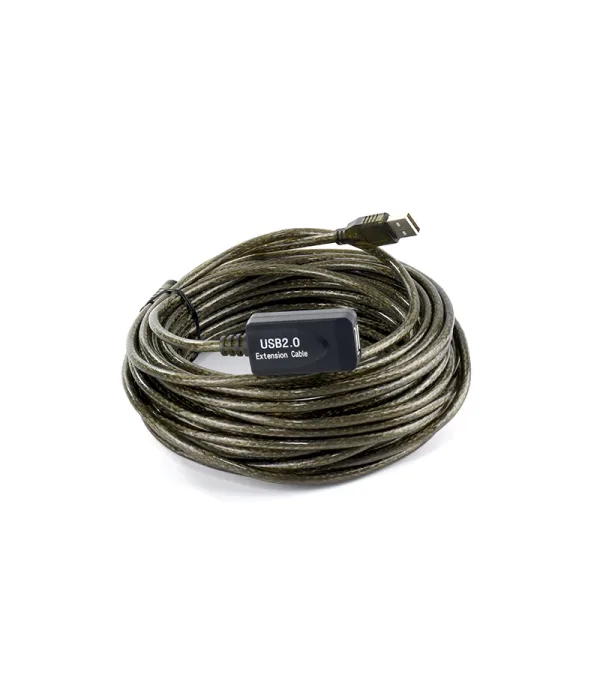 EExtensión USB de 12M con Booster Amplificador Glink GL010-12M, Extensión USB 2.0 Glink 12 Metros con Booster modelo GL-010-12M en HD Multimedia PERU SAC