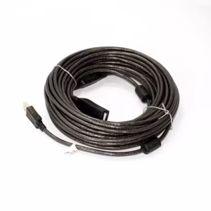 Cable Extensión USB 2.0 de 15 Metros con Booster Amplificador Dtech GP-DT5038 Cable De Extensión USB 2 15M Macho-Hembra 480Mbps 28/24 AWG USB 2.0/1.1 , Cable De Extensión Para Cámara Ratón Teclado