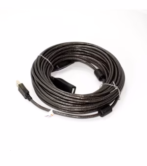 Cable Extensión USB 2.0 de 15 Metros con Booster Amplificador Dtech GP-DT5038 Cable De Extensión USB 2 15M Macho-Hembra 480Mbps 28/24 AWG USB 2.0/1.1 , Cable De Extensión Para Cámara Ratón Teclado
