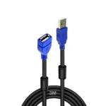 Extensión USB de 3Mt American NET GP-010-3M Cable de Extensión USB 2.0 de 3MT - American NET GP-010(3M)