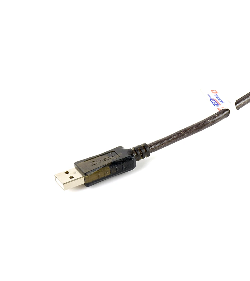 Cable Extensión USB 2.0 de 5 Metros Amplificado - Dtech GP-DT5041
