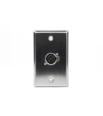 FacePlate Canon XLR Hembra - Placa de Pared Finder TM-1402 Placa de Pared con Conector de Audio Canon XLR Macho de 3 Pines - Finder TM-1402