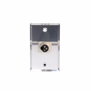 FacePlate Canon XLR Hembra - Placa de Pared Finder TM-1402 Placa de Pared con Conector de Audio Canon XLR Macho de 3 Pines - Finder TM-1402