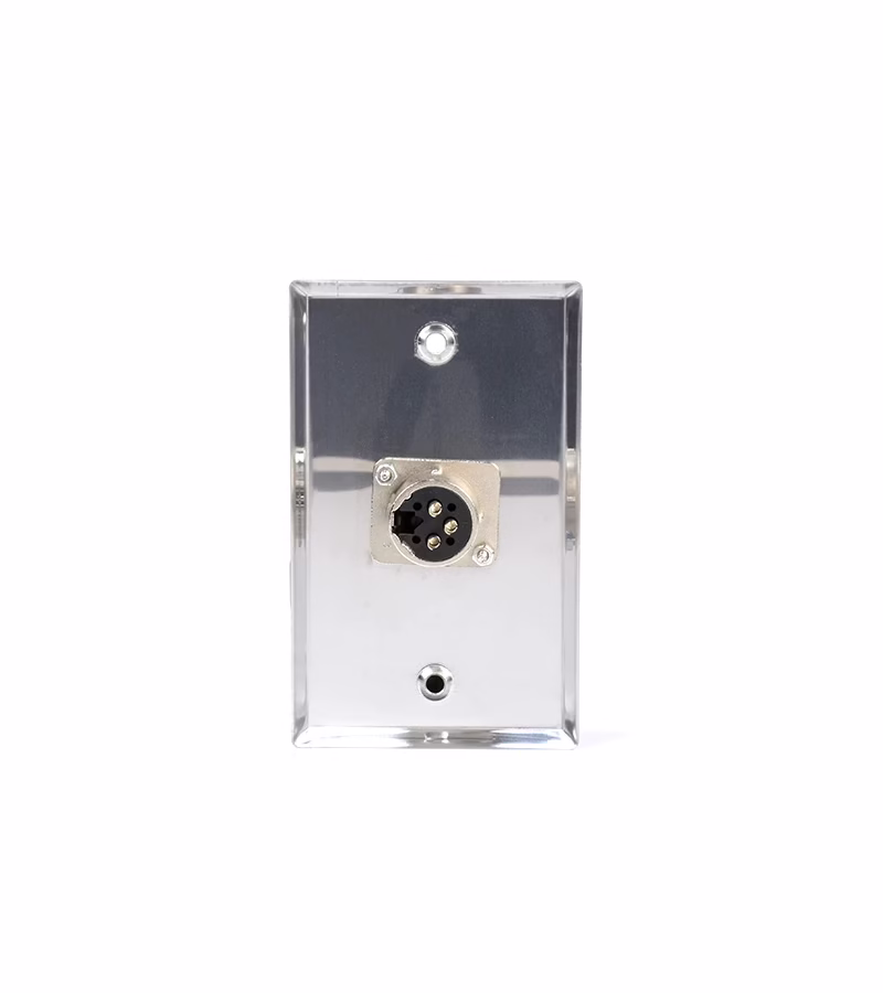 FacePlate Canon XLR Hembra   Placa de Pared Finder TM  Placa de Pared con Conector de Audio Canon XLR Macho de  Pines   Finder TM 