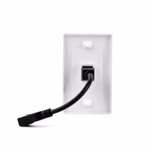 FacePlate HDMI Con Cable de 20cm | Wallplated HDMI con Cable | Placa de Pared HDMI de 20cm | Lancom WP-HD01C
