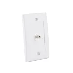 FacePlate Mini Plug Stereo Audio Jack de 3.5mm Hembra Finder WP-0303 Placa de Pared con conector Jack de Audio de 3.5mm estéreo Hembra/Hembra - Finder WP-0303