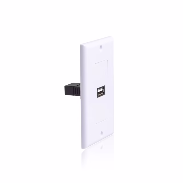 FacePlate USB    Lancom ZZ YKZ UB Wallplate Placa de Pared con Conector USB de Datos Placa de Pared con Puerto USB