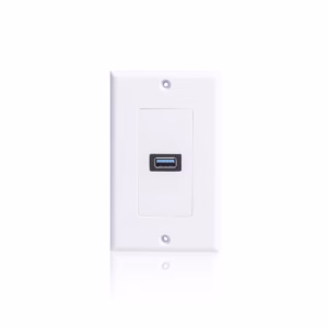 FacePlate USB 3 Lancom ZZ-YKZ-UB3 Wallplate de Datos o Placa de Pared con Puerto USB 3.0