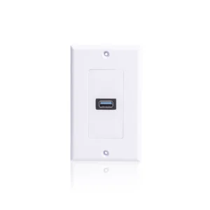 FacePlate USB 3 Lancom ZZ-YKZ-UB3 Wallplate de Datos o Placa de Pared con Puerto USB 3.0