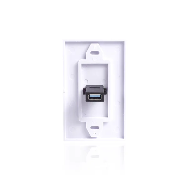 FacePlate USB 3 Lancom ZZ-YKZ-UB3 Wallplate de Datos o Placa de Pared con Puerto USB 3.0