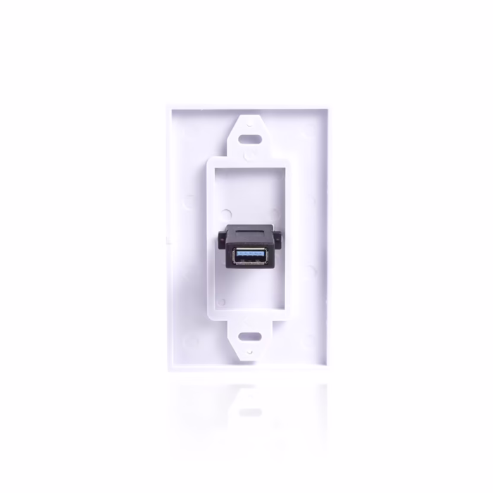 FacePlate USB  Lancom ZZ YKZ UB Wallplate de Datos o Placa de Pared con Puerto USB