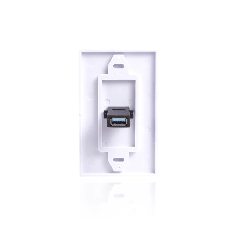FacePlate USB 3 Lancom ZZ-YKZ-UB3 Wallplate de Datos o Placa de Pared con Puerto USB 3.0