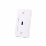 Faceplate Mini Plug Stereo Finder WP   Placa de Pared con Audio Estéreo