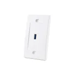 FacePlate USB 3 - Wallplate USB o Placa de Pared con Conector USB 3.0 marca Lancom WP-US01