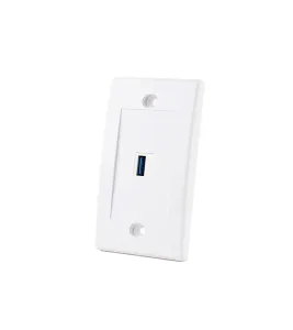 FacePlate USB 3 - Wallplate USB o Placa de Pared con Conector USB 3.0 marca Lancom WP-US01