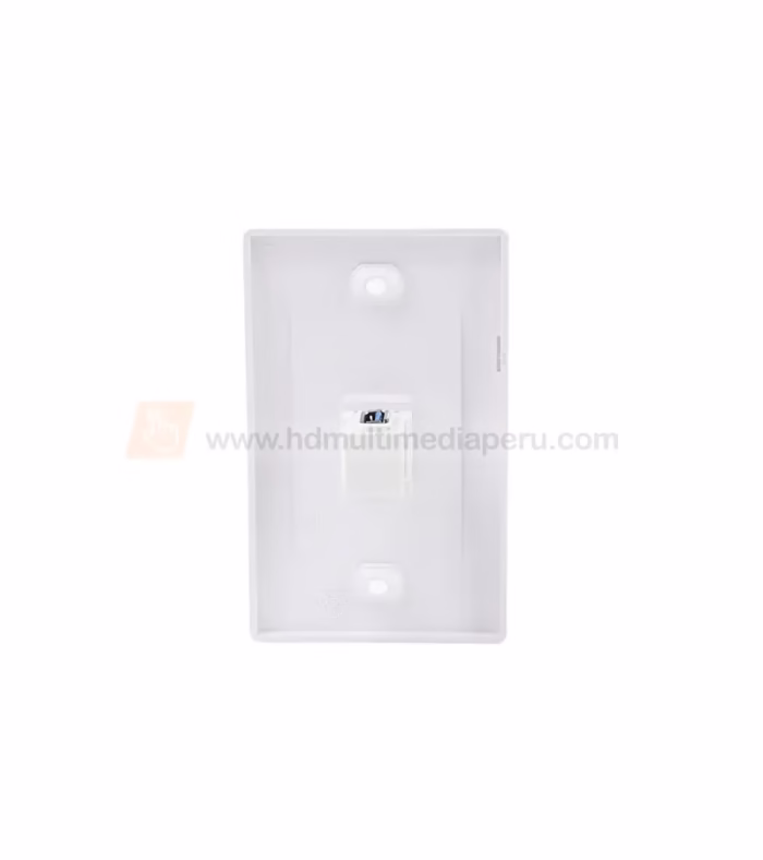 FacePlate USB Tipo Codo   Wallplated USB en L   Placa de Pared con Codo USB  marca Lancom WP USL