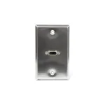 FacePlate VGA Metálico Finder TN-1015M Placa de Pared con Conector VGA Metálico Finder TN-1015M