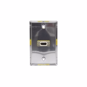 FacePlate VGA Metálico Finder TN-1015M Placa de Pared con Conector VGA Metálico Finder TN-1015M