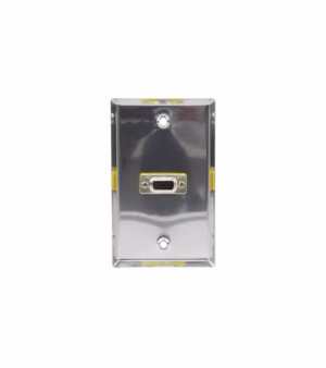 FacePlate VGA Metálico Finder TN-1015M Placa de Pared con Conector VGA Metálico Finder TN-1015M