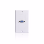 WallPlate VGA Hembra DB15 Pin, Placa de Pared con Conector VGA Hembra