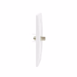 FacePlate con conector Coaxial RG6 Finder WP-0301 Placa de Pared con Empalme Coaxial RG6 - Finder WP-0301