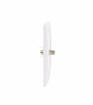 FacePlate con conector Coaxial RG6 Finder WP-0301 Placa de Pared con Empalme Coaxial RG6 - Finder WP-0301